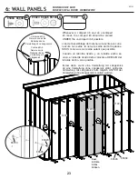 Preview for 23 page of Arrow Storage Products CLP84BG Owner'S Manual & Assembly Manual