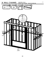 Preview for 26 page of Arrow Storage Products CLP84BG Owner'S Manual & Assembly Manual