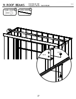 Preview for 27 page of Arrow Storage Products CLP84BG Owner'S Manual & Assembly Manual