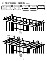 Preview for 28 page of Arrow Storage Products CLP84BG Owner'S Manual & Assembly Manual