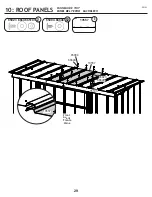 Preview for 29 page of Arrow Storage Products CLP84BG Owner'S Manual & Assembly Manual