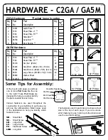 Preview for 7 page of Arrow Storage Products Commander series Owner'S Manual & Assembly Manual