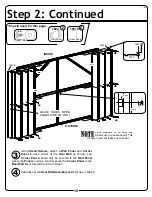 Preview for 15 page of Arrow Storage Products Commander series Owner'S Manual & Assembly Manual