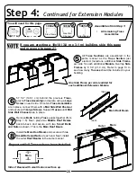 Preview for 20 page of Arrow Storage Products Commander series Owner'S Manual & Assembly Manual