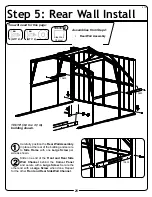 Preview for 21 page of Arrow Storage Products Commander series Owner'S Manual & Assembly Manual