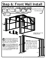 Preview for 22 page of Arrow Storage Products Commander series Owner'S Manual & Assembly Manual