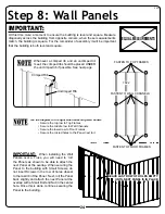 Preview for 24 page of Arrow Storage Products Commander series Owner'S Manual & Assembly Manual