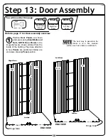 Preview for 38 page of Arrow Storage Products Commander series Owner'S Manual & Assembly Manual