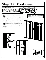 Preview for 44 page of Arrow Storage Products Commander series Owner'S Manual & Assembly Manual