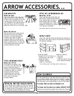 Preview for 48 page of Arrow Storage Products Commander series Owner'S Manual & Assembly Manual