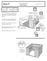 Предварительный просмотр 22 страницы Arrow Storage Products DK1014 B1 Owner'S Manual & Assembly Instructions