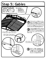 Preview for 15 page of Arrow Storage Products DKGA-A Owner'S Manual And Assembly Manual