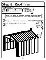 Preview for 21 page of Arrow Storage Products DKGA-A Owner'S Manual And Assembly Manual