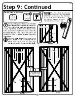 Preview for 26 page of Arrow Storage Products DKGA-A Owner'S Manual And Assembly Manual