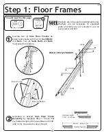 Предварительный просмотр 13 страницы Arrow Storage Products DS108 Owner'S Manual & Assembly Manual