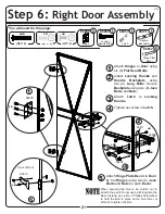 Предварительный просмотр 21 страницы Arrow Storage Products DS108 Owner'S Manual & Assembly Manual