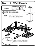 Предварительный просмотр 27 страницы Arrow Storage Products DS108 Owner'S Manual & Assembly Manual