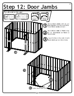 Предварительный просмотр 29 страницы Arrow Storage Products DS108 Owner'S Manual & Assembly Manual