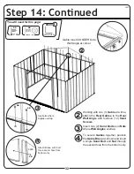 Предварительный просмотр 32 страницы Arrow Storage Products DS108 Owner'S Manual & Assembly Manual