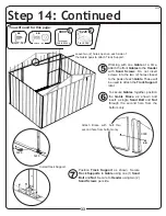 Предварительный просмотр 33 страницы Arrow Storage Products DS108 Owner'S Manual & Assembly Manual