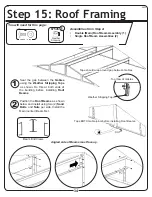 Предварительный просмотр 34 страницы Arrow Storage Products DS108 Owner'S Manual & Assembly Manual