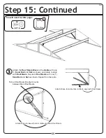 Предварительный просмотр 35 страницы Arrow Storage Products DS108 Owner'S Manual & Assembly Manual