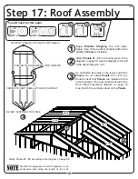 Предварительный просмотр 38 страницы Arrow Storage Products DS108 Owner'S Manual & Assembly Manual