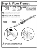 Предварительный просмотр 14 страницы Arrow Storage Products ED102 Owner'S Manual & Assembly Manual