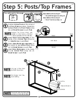 Предварительный просмотр 19 страницы Arrow Storage Products ED102 Owner'S Manual & Assembly Manual