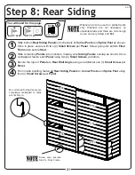 Предварительный просмотр 22 страницы Arrow Storage Products ED102 Owner'S Manual & Assembly Manual