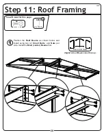 Предварительный просмотр 27 страницы Arrow Storage Products ED102 Owner'S Manual & Assembly Manual