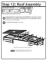 Предварительный просмотр 29 страницы Arrow Storage Products ED102 Owner'S Manual & Assembly Manual