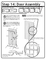 Предварительный просмотр 31 страницы Arrow Storage Products ED102 Owner'S Manual & Assembly Manual