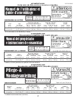 Preview for 2 page of Arrow Storage Products EG1014AB Owner'S Manual & Assembly Manual