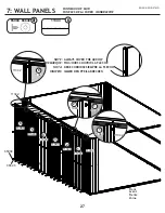 Preview for 27 page of Arrow Storage Products EG1014AB Owner'S Manual & Assembly Manual