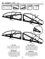 Preview for 32 page of Arrow Storage Products EG1014AB Owner'S Manual & Assembly Manual