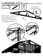 Preview for 35 page of Arrow Storage Products EG1014AB Owner'S Manual & Assembly Manual