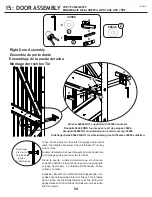 Preview for 54 page of Arrow Storage Products EG1014AB Owner'S Manual & Assembly Manual