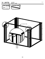 Preview for 23 page of Arrow Storage Products EG108AN Owner'S Manual & Assembly Manual