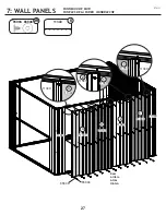 Preview for 27 page of Arrow Storage Products EG108AN Owner'S Manual & Assembly Manual