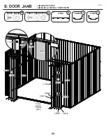 Preview for 29 page of Arrow Storage Products EG108AN Owner'S Manual & Assembly Manual