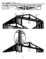 Preview for 33 page of Arrow Storage Products EG108AN Owner'S Manual & Assembly Manual