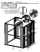 Preview for 20 page of Arrow Storage Products EG66AB Owner'S Manual & Assembly Manual