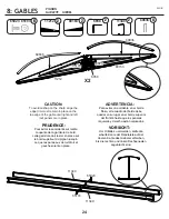 Preview for 24 page of Arrow Storage Products EG66AB Owner'S Manual & Assembly Manual