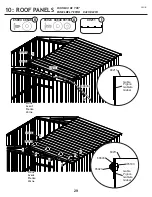 Preview for 29 page of Arrow Storage Products EG66AB Owner'S Manual & Assembly Manual