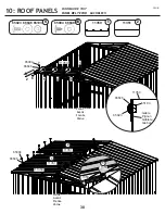 Preview for 30 page of Arrow Storage Products EG66AB Owner'S Manual & Assembly Manual