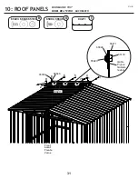 Preview for 31 page of Arrow Storage Products EG66AB Owner'S Manual & Assembly Manual