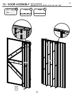 Preview for 35 page of Arrow Storage Products EG66AB Owner'S Manual & Assembly Manual