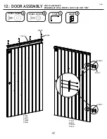 Preview for 37 page of Arrow Storage Products EG66AB Owner'S Manual & Assembly Manual