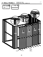 Preview for 25 page of Arrow Storage Products EG86AB Owner'S Manual & Assembly Manual